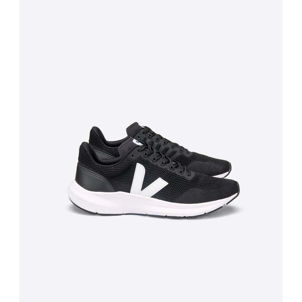 παπουτσια γυναικεια Veja MARLIN V-KNIT Black/White | GR 522AHK